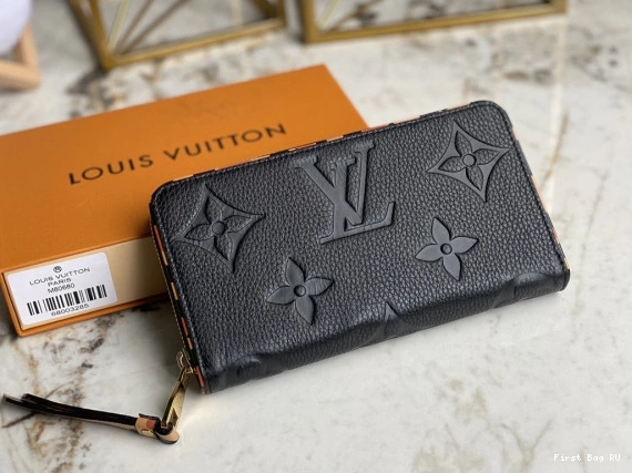 First bag ru WALLET ZIPPY LOUIS VUITTON 0820